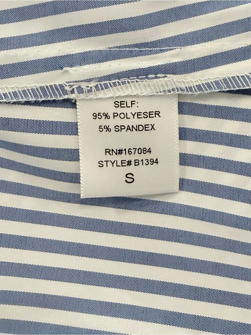 Tuckernuck Blue Stripe Royal Shirt Dress Small Mini Pockets